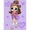 Картина по номерам "L.O.L. Surprise! Tweens Fancy Gurl" KHO6284, 30х40 см