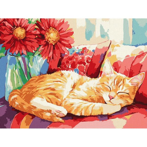 Картина по номерам "Дневной сон" ©art_selena_ua KHO6709, 30х40 см
