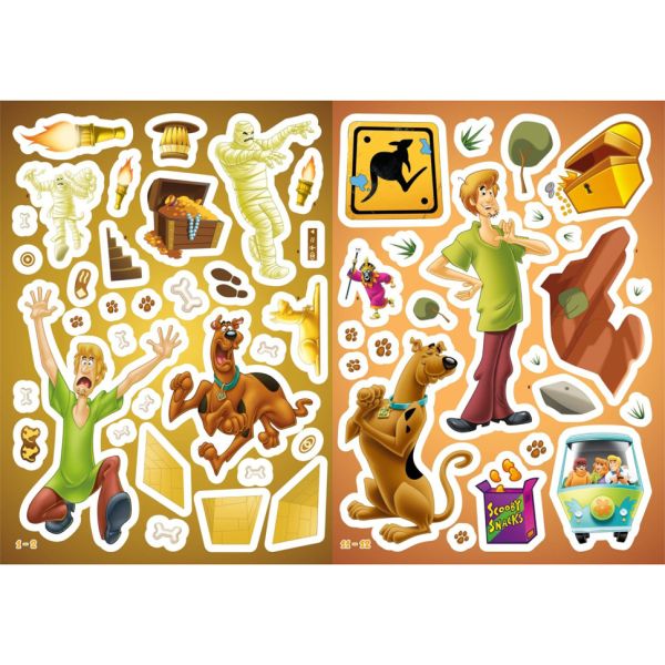 Набор для творчества Стікербук "Scooby-Doo: Пригоди Скубі" SBL0001, 160 наклейок