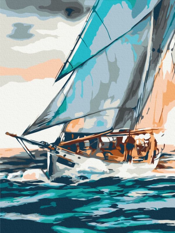 Премиуи картина по номерам "Морское путешествие ©Понамарчук Ирина"