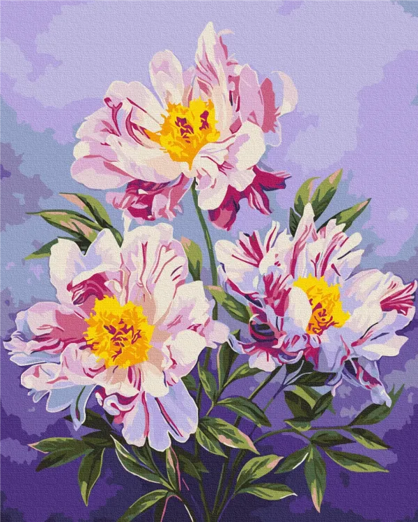 Картина за номерами "Королівство півоній © Anna Steshenko" BS53920 40×50 см