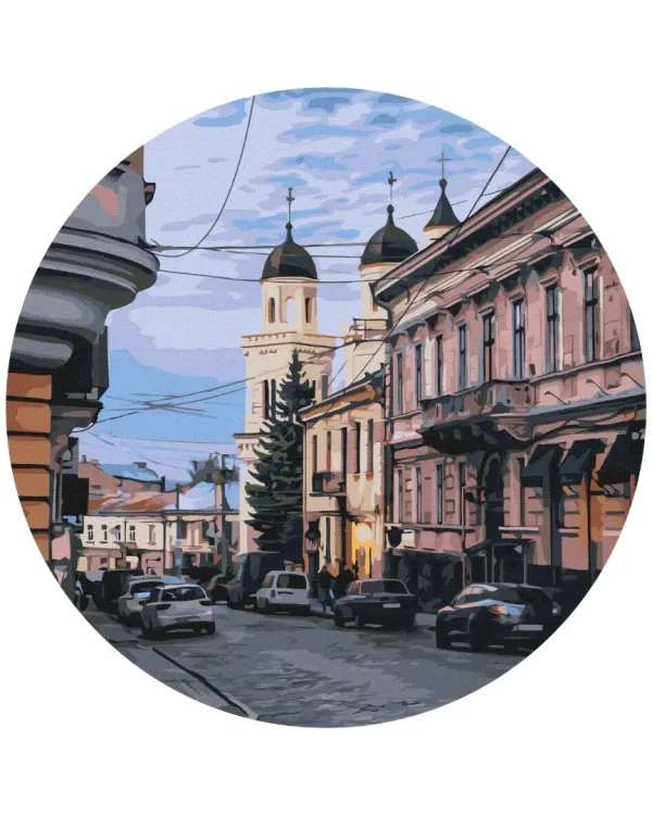 Картина за номерами "Чернівецька вуличка © Oksana Ermoshenko" RC00072L 40