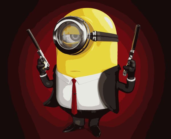 Картины по номерам "Миньон 007" 50*60 см