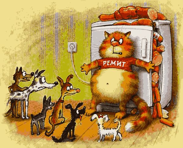 Картины по номерам "Враг не пройдет" 50*60 см