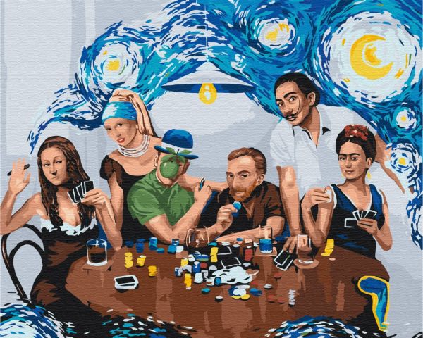 Картина по номерам "Друзья-шедевры © Viktoriya Kovalenko"