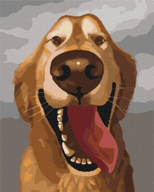 Картина за номерами "Щасливий друг" BS41103L 48×60 см