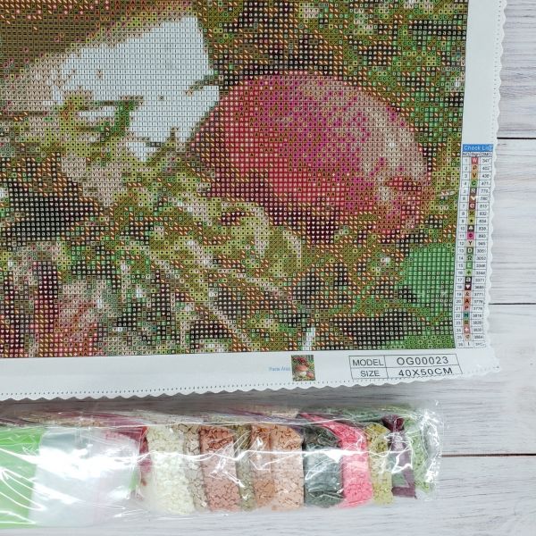 Алмазная мозаика алмазная выкладка Лесной гриб 50x40 OG00023SB