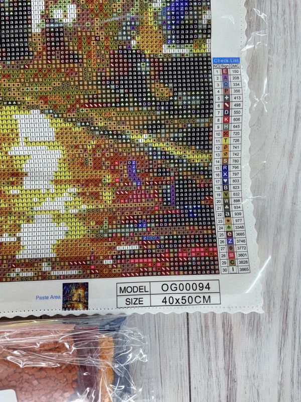 Алмазная вышивка алмазная мозаика Тихая улица 50x40 OG00094SB