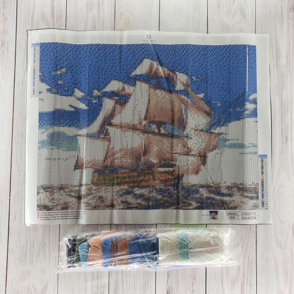 Алмазная вышивка алмазная выкладка Ассоль 30x40 OG00115SS