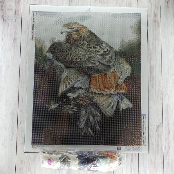 Алмазная выкладка алмазная мозаика Хищная птица 50x40 OG00241SB