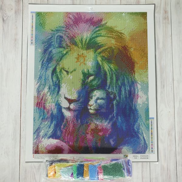 Алмазна вишивка алмазна мозаїка Теплі відносини 50x40 OG00229SB
