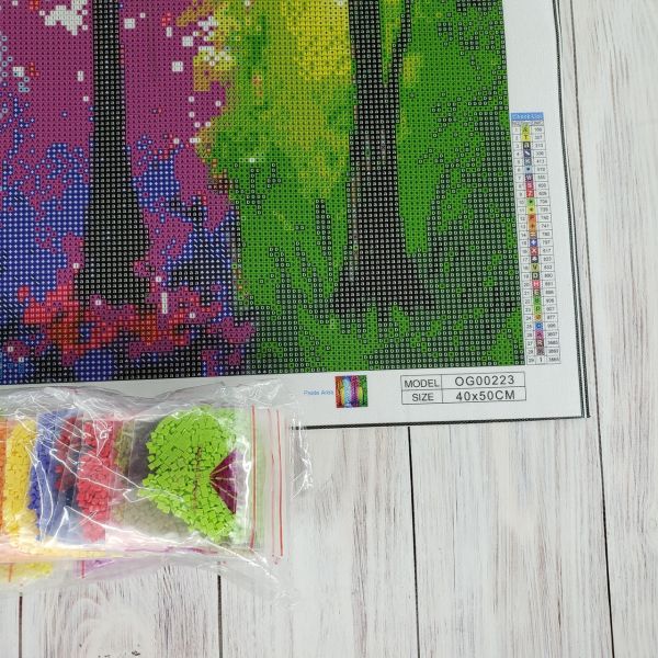 Алмазная вышивка алмазная мозаика Времена года 40x50 OG00223SB