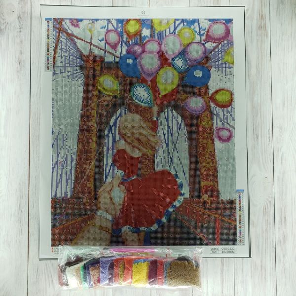 Алмазная выкладка алмазная мозаика Следуй за мечтой 50x40 OG00222SB