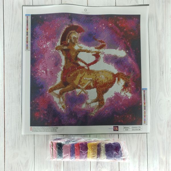 Алмазна вишивка алмазна викладка Стрілець 35x35 OG00176SS