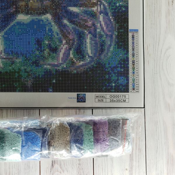 Алмазна вишивка алмазна викладка Рак 35x35 OG00175SS