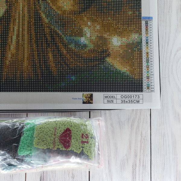 Алмазна вишивка алмазна викладка Терези 35x35 OG00173SS