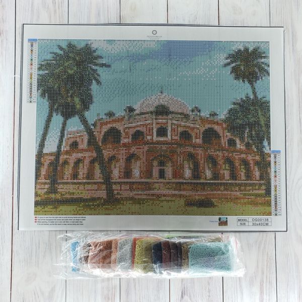 Алмазная вышивка алмазная мозаика Дели 30x40 OG00138SS