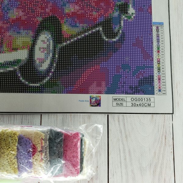 Алмазная вышивка алмазная мозаика Радостный фургончик 30x40 OG00135SS
