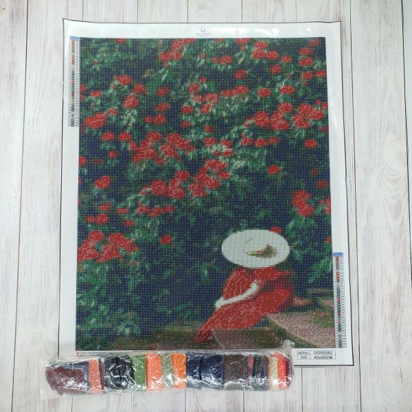Алмазная выкладка алмазная вышивка Вертикальный сад 50x40 OG00262SB