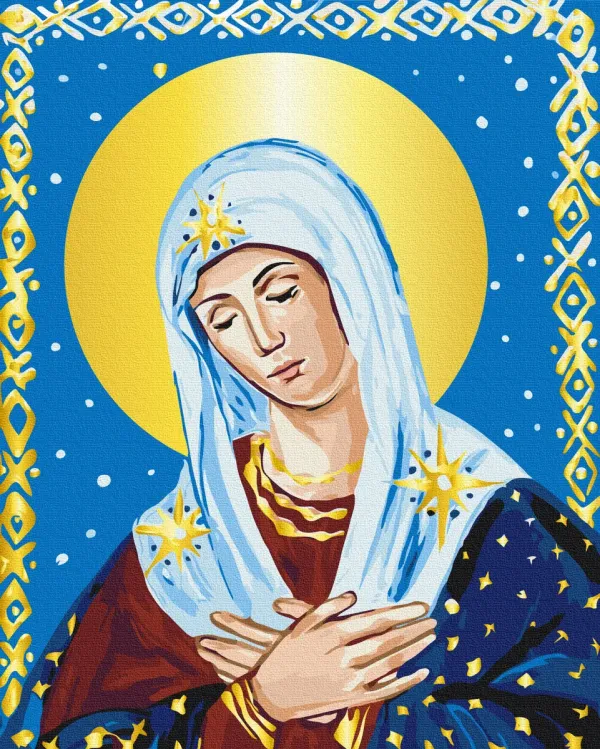 Картина за номерами "Молитва серця © Каріна Зіміна" BS53970 40×50 см