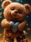 Алмазная мозаика алмазная выкладка Милый мишка 40x30 OG00471SS