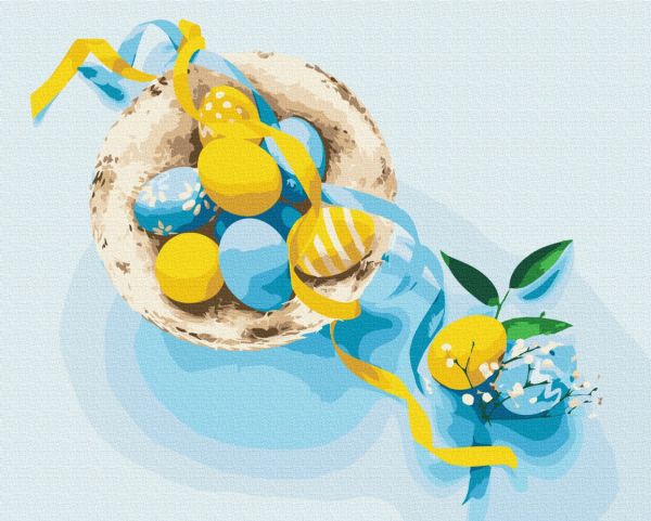 Премиуи картина по номерам "Украинская Пасха"