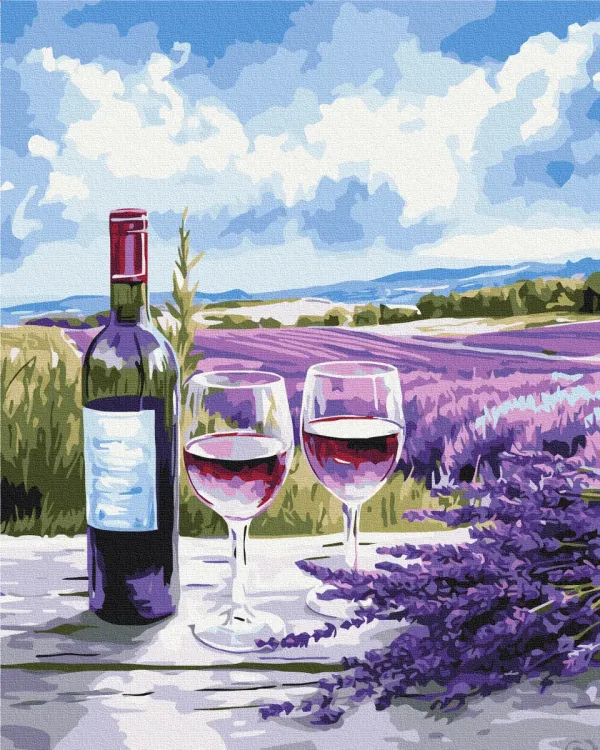 Картина за номерами "Романтика в Провансі" BS54256 40×50 см