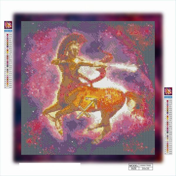 Алмазна вишивка алмазна викладка Стрілець 35x35 OG00176SS