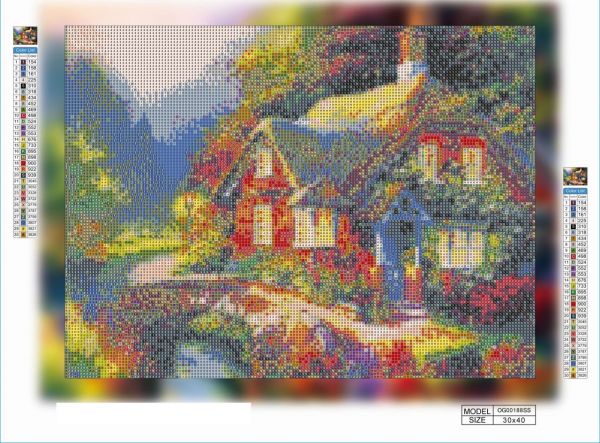 Алмазна вишивка алмазна викладка Нагадування 30x40 OG00188SS