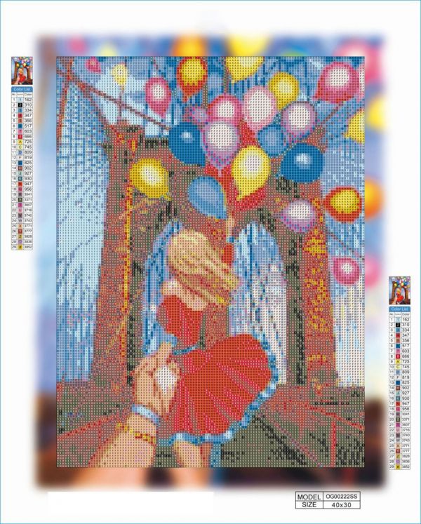 Алмазная вышивка алмазная мозаика Следуй за мечтой 40x30 OG00222SS
