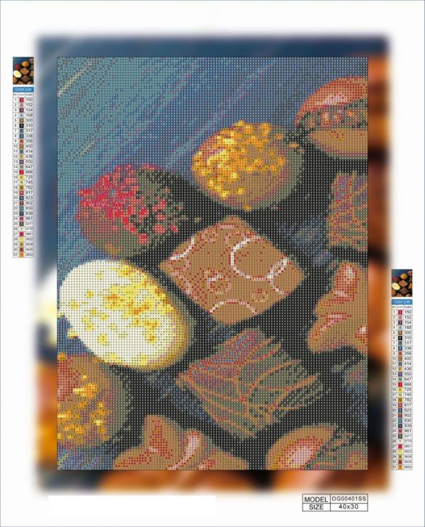 Алмазная выкладка алмазная выкладка Шоколадные конфеты 40x30 OG00401SS