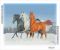 Алмазна мозаїка алмазна вишивка Трійка коней 40x50 OG00454SB