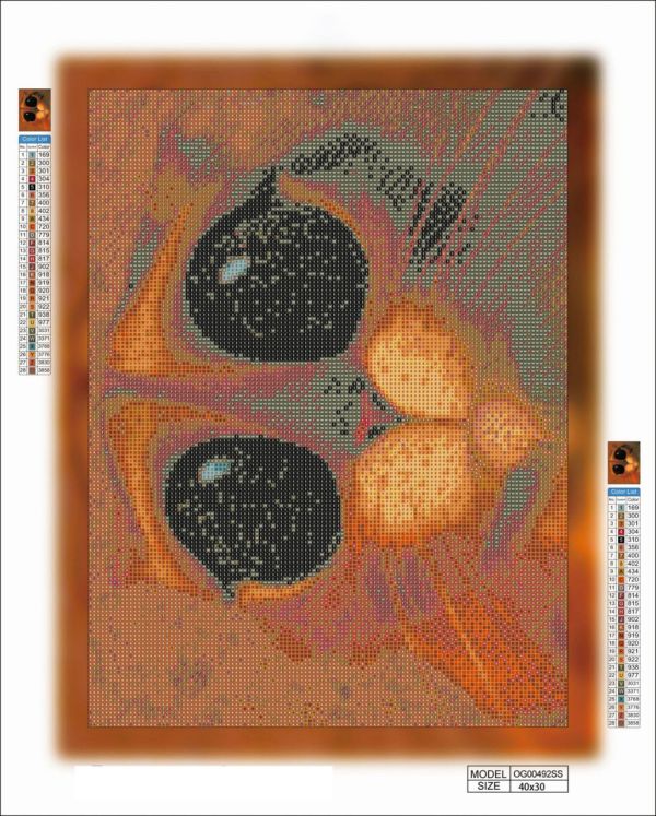 Алмазная мозаика алмазная выкладка Кот в сапогах 40x30 OG00492SS