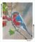 Алмазная мозаика алмазная выкладка Снегирь 50x40 OG00518SB