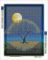 Алмазная выкладка алмазная мозаика Дерево под луной 2 40x30 OG00330SS