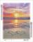 Алмазная мозаика алмазная вышивка Закат на море 40x30 OG00428SS