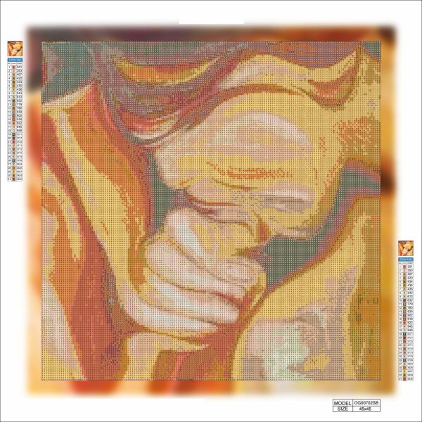 Алмазна мозаїка алмазна викладка Задоволення 45x45 OG00702SB