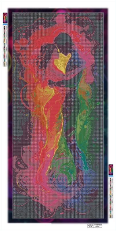 Алмазная мозаика алмазная вышивка Любовь 90x40 OG00755SB