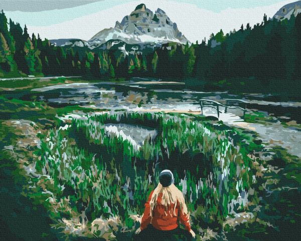 Картина по номерам "Три зубцы Лаворедо © Roksolana Baran"