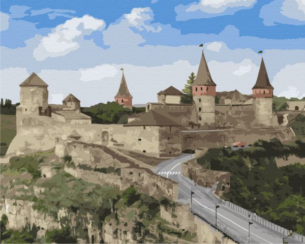 Картина по номерам "Каменец-Подольская крепость"