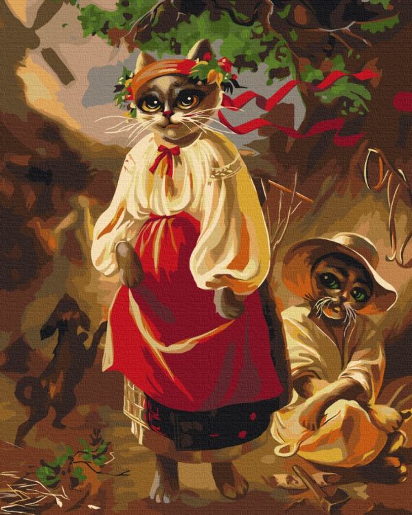 Картина по номерам "Котерина ©Маріанна Пащук"