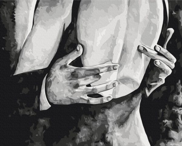 Картина по номерам "Язык тела 5 © Anna Esthete"