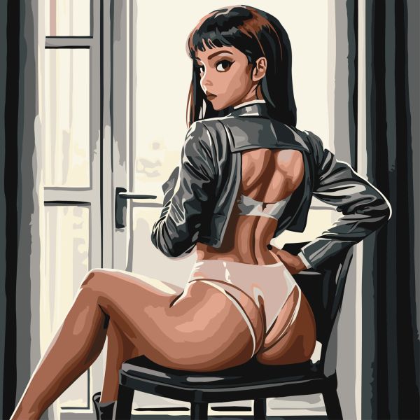 Картина за номерами 30*30см "Спокуса"
