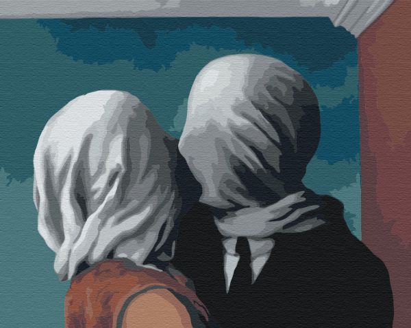 Картина по номерам "Поцелуй"