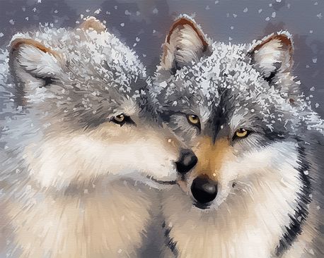 Картина по номерам "Нежное чувство"