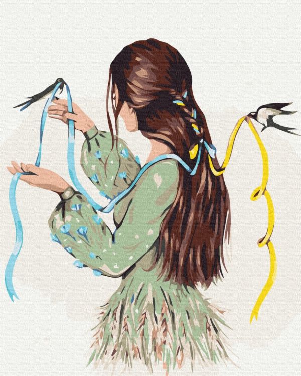 Картина по номерам "Полет свободы © Alla Berezovska"