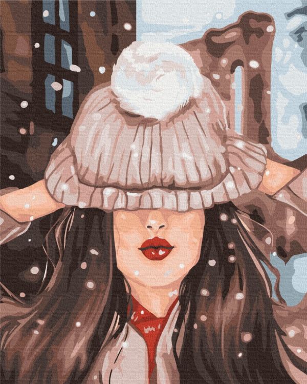 Картина по номерам "Первый снег"
