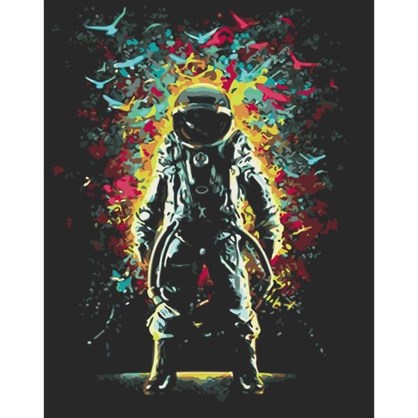 Картина по номерам "Астронавт" Art Craft 10008-AC 40х50 см