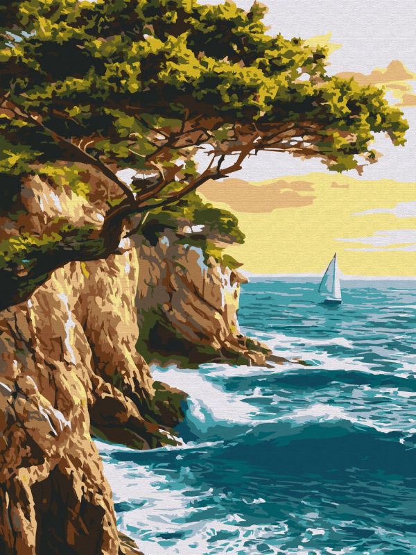 Картини за номерами "Морський пейзаж" 40*50 см