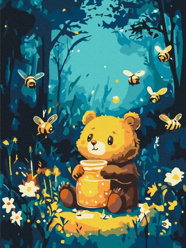 Картина за номерами "Дружба з бджілками" KBS0195 30×40 см